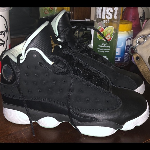 Jordan Shoes - Jordan’s 13 black and mint foam